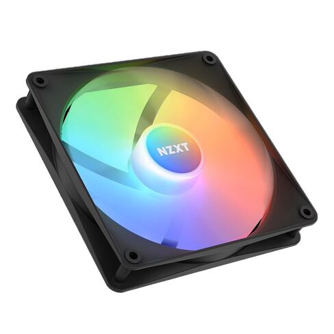 NZXT F140 RGB Core - 140mm Hub-Mounted RGB Fan - 8 Individually-Addressable LEDs - Semi-Translucent Blades - High Static Pressure & Airflow - Quiet Operation - PWM Control - CAM Software - Black in Saudi Arabia