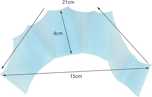 Aquatic Gloves Swimming Webbed Gloves Aquatic Gloves Swimming Fins Swim Gloves Training Glove for Swimming Accessory(S) in Saudi Arabia