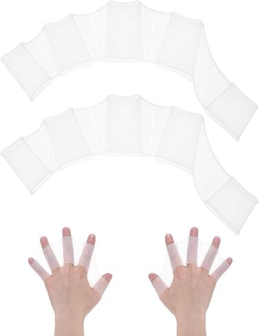 Silicone Swimming Gloves Webbed Swim Gloves Half-Finger Frog Type Swim Training Glove Water Resistance for Swimming/Diving/Water Aerobics in Saudi Arabia