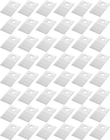 12-Pack 0.2mm Guitar Saddle Shims, Bridge Shims Compatible with Floyd Rose for Saddle Height Adjustment in Kuwait