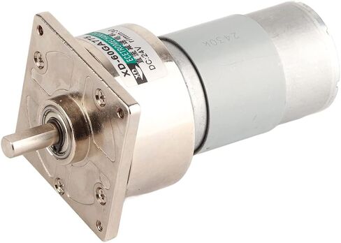محرك الترس ، DC12V/24V 35W MINI DC GEAR MOTER SPEED اضبط محرك التواء الكبير CW/CCW (24V 30RPM) in Kuwait