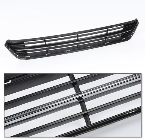 CHEDA Front Bumper Upper Grill Grille Assembly Chrome Compatible with Kia Forte SX/EX/LX 2014-2016 KI1200156, 86350A7500, 86350-A7500 in Saudi Arabia