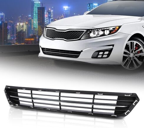 CHEDA Front Bumper Upper Grill Grille Assembly Chrome Compatible with Kia Forte SX/EX/LX 2014-2016 KI1200156, 86350A7500, 86350-A7500 in Saudi Arabia