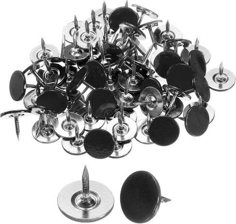 UXCELL 60PCS تنجيد المسامير ، 11mmx17mm رأس مسطح الإبهام تاك تاكه in Kuwait