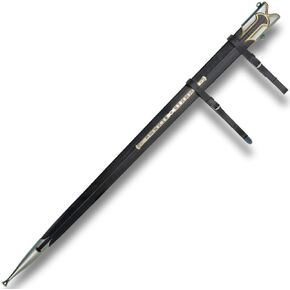 Anduril Scabbard | Authentic Reproduction Lord of The Rings | Genuine Leather Wrap | Solid Metal Fittings | 24-K Gold Plated Finish | 44 5/8" Overall in Saudi Arabia