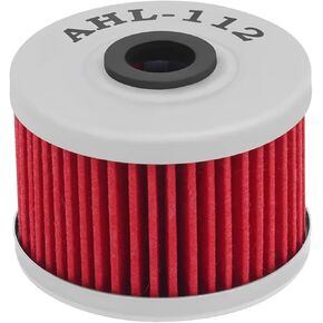 1/2/3/4Pcs Motorcycle Parts Oil Filter For XL600 XR600 FMX650 FX650 NX650 SLR650 XR650L GB500 XR400 XLX350 15410-KYJ-901(2pcs) in Saudi Arabia