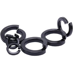 2-150pcs M2.5-M48 Carbon Steel Round Gring Washers للمعدات الميكانيكية ، الأجهزة المنزلية (M33) in Kuwait