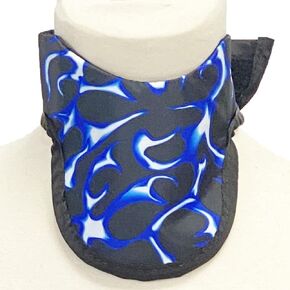 SS1B Soft Lead Free Thyroid Shield - X-Ray Radiation Protection - Vital™ Lead Free .5mm - Hook and Loop Closure - Made in USA (One Size Fits All, Cougar) in Saudi Arabia