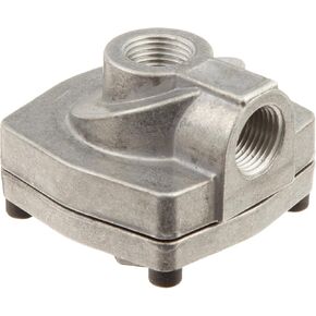 Parker 0r37b Die Cast Aluminium Valve Quick Homear مع ختم ثابت النتريل ، 3/8 "NPTF Inlet x 3/8" NPTF Cylinder x 3/8 "NPTF ، 240 SCFM Flow ، 3 - 150 psi in Kuwait
