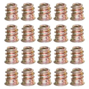 20pcs m4x10mm الأثاث ملولب المكسرات ، والكربون من السداسي السداسي سدافع ملولبة موصل تسرب الخيط للاختلاف الأثاث الخشبي تشكيلة in Saudi Arabia