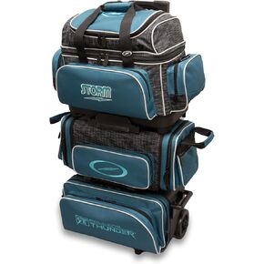 Storm 6 Ball Rolling Thunder Bowling Bag- Steel Blue/Black in Saudi Arabia