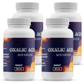 Premium Oxalic Acid, ACS Certified - Ideal for Scientific Research and Precision Cleaning - 2 LB Container in Kuwait