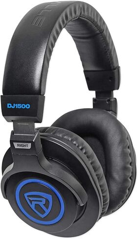 حزمة AudioSavings: (1) Mackie Thump115s 15 "1400 وات مدعوم من DJ PA Subwoofer Sub Thump 115S Bundle مع (1) Rockville DJ1500 DJ سماعات الرأس مع كابل لفائف قابلة للفصل ، CASE+PAD EART EAM (عنصران) in Saudi Arabia