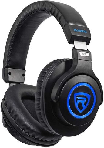 حزمة AudioSavings: (1) Mackie Thump115s 15 "1400 وات مدعوم من DJ PA Subwoofer Sub Thump 115S Bundle مع (1) Rockville DJ1500 DJ سماعات الرأس مع كابل لفائف قابلة للفصل ، CASE+PAD EART EAM (عنصران) in Saudi Arabia