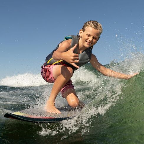 Hyperlite Gromcast Wakesurfer - Kids Wakesurf Board التي شكلها Scott Bouchard - Great Board للمبتدئين ومثالي للركاب الشباب in Saudi Arabia