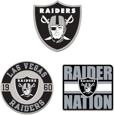 WinCraft NFL Three-Piece Collector Pin Set in Saudi Arabia