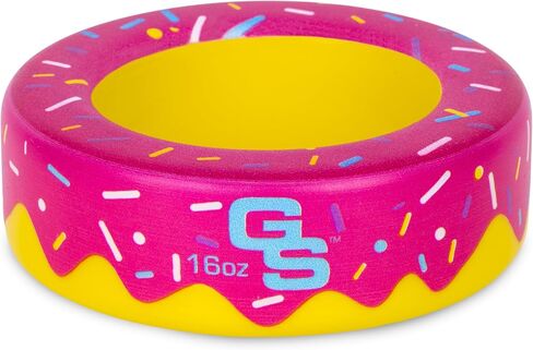 GoSports Baseball and Softball Bat Donut - 16 oz Baseball Drip Bat Weight - Pink in Kuwait