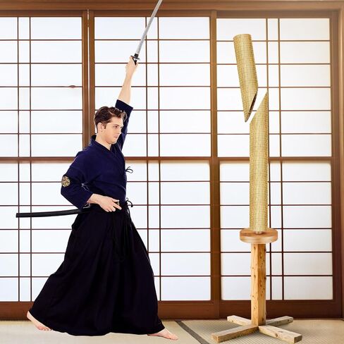 Tatami Mat for Sword Cutting 71 x 34 Inch Straw Japanese Tameshigiri Cutting Test Target Exercise for Samurai Katana Martial Art Swords in Saudi Arabia