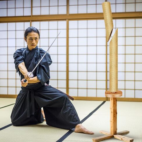 Tatami Mat for Sword Cutting 71 x 34 Inch Straw Japanese Tameshigiri Cutting Test Target Exercise for Samurai Katana Martial Art Swords in Saudi Arabia