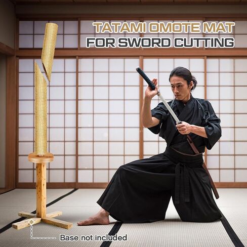 Tatami Mat for Sword Cutting 71 x 34 Inch Straw Japanese Tameshigiri Cutting Test Target Exercise for Samurai Katana Martial Art Swords in Saudi Arabia