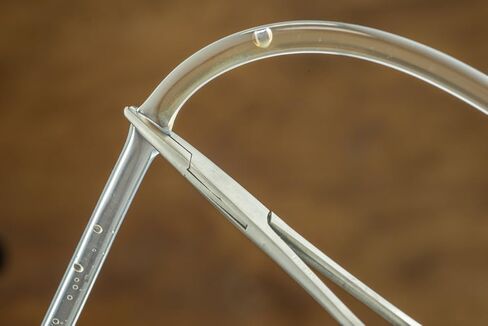 SE 5" Webster Needle Holder with Large Finger Holes, Half Gold Color - 657GB-ST in Saudi Arabia