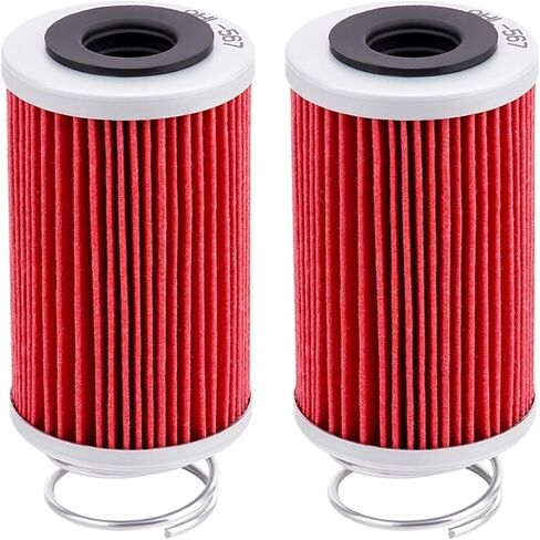 مرشحات زيت الدراجات النارية منظف لـ Brutale 1090R 1090RR 990R F4 1000 1000R 1000RS B4 RR RC 8000B5290 8000B3439 (2PC) in Saudi Arabia