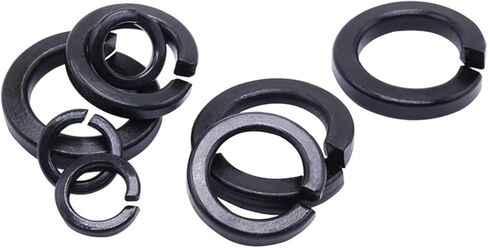 2-150pcs M2.5-M48 Carbon Steel Round Gring Washers للمعدات الميكانيكية ، الأجهزة المنزلية (M33) in Saudi Arabia