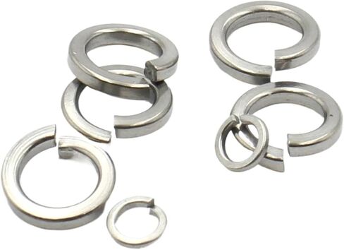 5/10/20/10pcs m1.6 m2 m2.5 m3 m5 m5 m6 m8 m10 m12 m16 m24 m27 m30 spring split lock gasket (m4) in Saudi Arabia