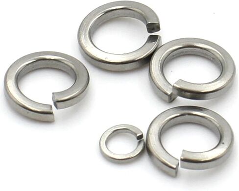 5/10/20/10pcs m1.6 m2 m2.5 m3 m5 m5 m6 m8 m10 m12 m16 m24 m27 m30 spring split lock gasket (m4) in Saudi Arabia
