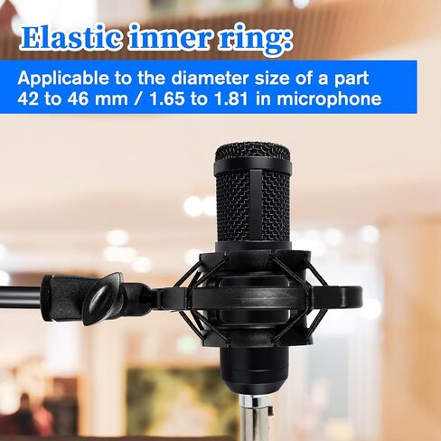 MIC Hound Mount Contenser Mic Microphone Mount Mount Anti Vibration MICS Universal MICs حامل لميكروفون in Kuwait