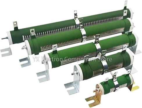 1pcs Rx20-t 50W 100W 500W 1000W High Power Resistance Aging Resistance Sliding Rheostat Braking Load 10 20 30 40 50 100 150 500(1000W 5 Ohm) in Saudi Arabia