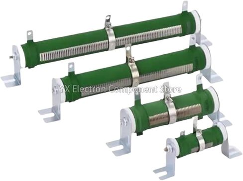 1pcs Rx20-t 50W 100W 500W 1000W High Power Resistance Aging Resistance Sliding Rheostat Braking Load 10 20 30 40 50 100 150 500(1000W 5 Ohm) in Saudi Arabia