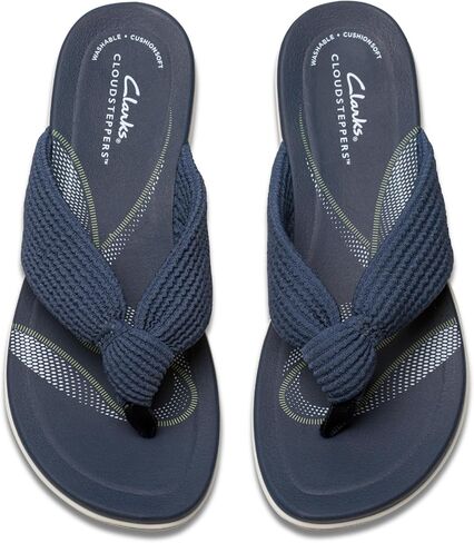 Clarks Women's BreezeRae Erin Cloudsteppers Flat Sandal in Saudi Arabia