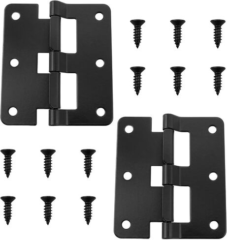 3.03x 2.64 Inch Black Lift Off Hinge Flag Hinge Flight Case Hardware Detachable Hinges for Flight Cases 2PCS in Saudi Arabia