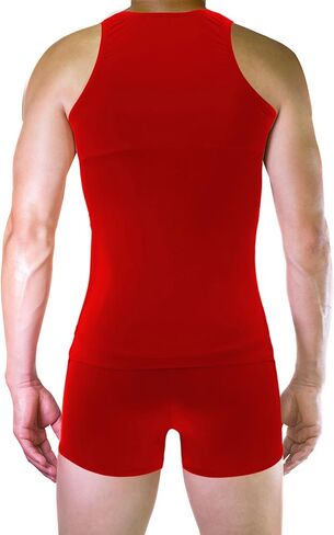 JEERLEEP Mens Athletic Supporters Sleeveless Mankini Leotard Boxers Bodysuit Singlets Leotard Jumpsuits in Kuwait