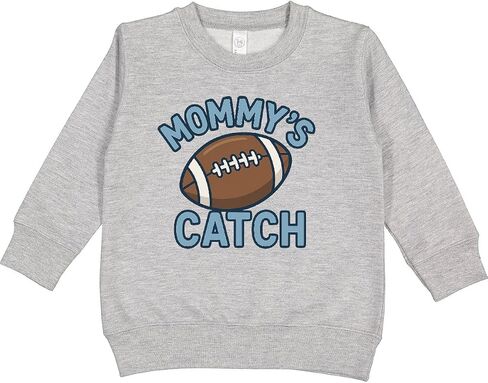 inktastic Mommy's Catch Cute Football Baby Toddler Sweatshirt in Saudi Arabia