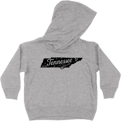 State Shape Tennessee Kids Hoodie Sweatshirt Toddler in Saudi Arabia