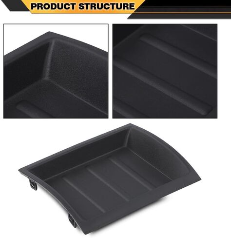Upper Dash Bezel Storage Box Gary Compatible with Nissan Xterra 2005-2013/Fit Nissan Pathfinder 2005-2012/Fit Nissan Frontier 2005-2017/Without Silver Trim&6-Cd Changer&Premium Audio in Saudi Arabia