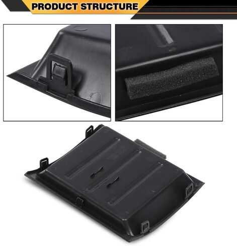 Upper Dash Bezel Storage Box Gary Compatible with Nissan Xterra 2005-2013/Fit Nissan Pathfinder 2005-2012/Fit Nissan Frontier 2005-2017/Without Silver Trim&6-Cd Changer&Premium Audio in Saudi Arabia