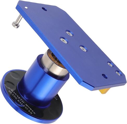 BALANCER BLADE MOUNT BALANCER 339075B 42-047 سبيكة الألومنيوم الثقيلة مع 8 N52 مغناطيس لشفرات جزازة تصل إلى 1-1/2 بوصة (الأزرق) in Saudi Arabia