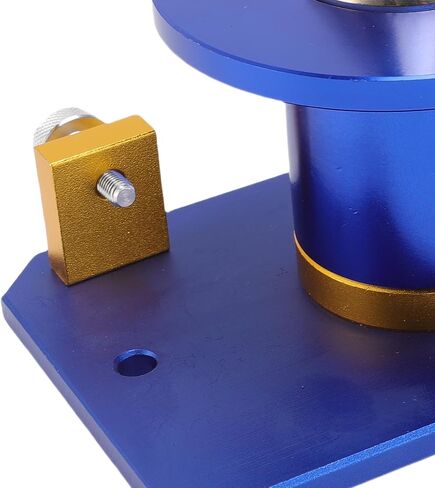 BALANCER BLADE MOUNT BALANCER 339075B 42-047 سبيكة الألومنيوم الثقيلة مع 8 N52 مغناطيس لشفرات جزازة تصل إلى 1-1/2 بوصة (الأزرق) in Saudi Arabia