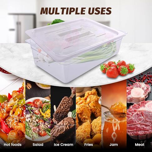 6-PCS Food Pan Lid Comple in Saudi Arabia