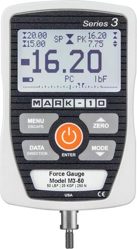 Mark-10 M3-20 Series M3 Digital Force Gauge, 20lbF Capacity in Kuwait