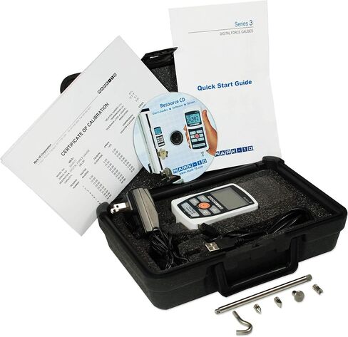 Mark-10 M3-20 Series M3 Digital Force Gauge, 20lbF Capacity in Kuwait
