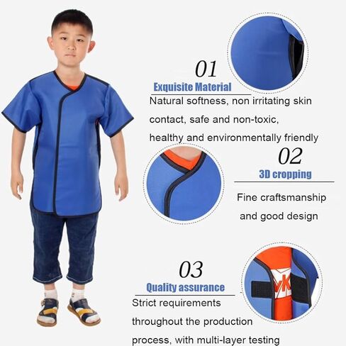 ملابس الرصاص بالأشعة السينية للأطفال ، ساحة قابلة للتكيف مع بدلة مضادة للإشعاع (A1،0.35mmmpb) in Kuwait