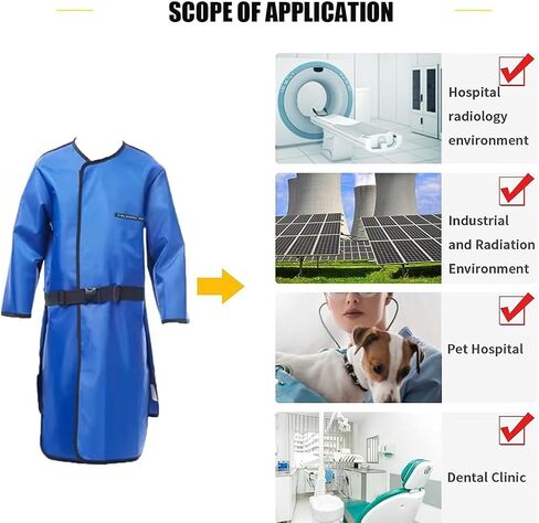 ملابس الرصاص بالأشعة السينية للأطفال ، ساحة قابلة للتكيف مع بدلة مضادة للإشعاع (A1،0.35mmmpb) in Kuwait