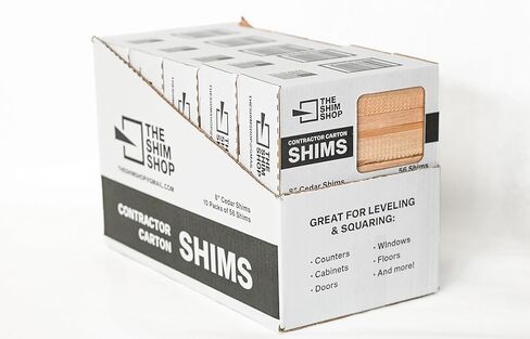 Cedar Wood Shims, 560 Count Bulk Contractor case, 100% kiln Dried 8" Cedar shims in Saudi Arabia