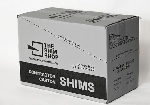 Cedar Wood Shims, 560 Count Bulk Contractor case, 100% kiln Dried 8" Cedar shims in Saudi Arabia