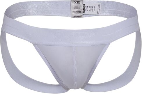 X2 Men's Jockstrap Underwear – Athletic Supporter with Push-Up Pouch – Soft Stretchy Nylon – Colombian Design in Saudi Arabia