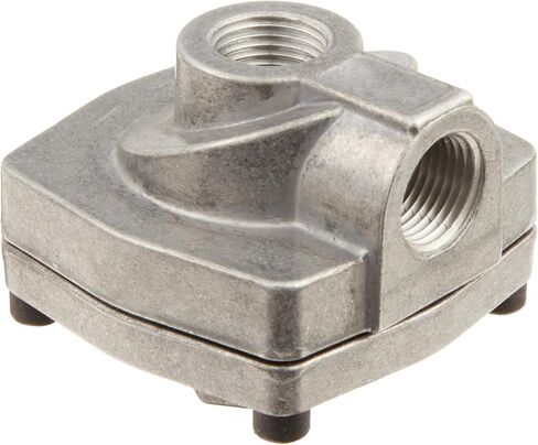 Parker 0r37b Die Cast Aluminium Valve Quick Homear مع ختم ثابت النتريل ، 3/8 "NPTF Inlet x 3/8" NPTF Cylinder x 3/8 "NPTF ، 240 SCFM Flow ، 3 - 150 psi in Saudi Arabia